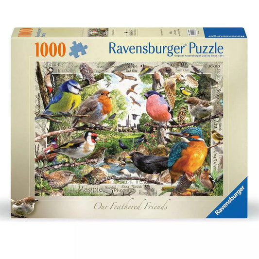 Ravensburger 1000 Piece Puzzle - Our Feathered Friends