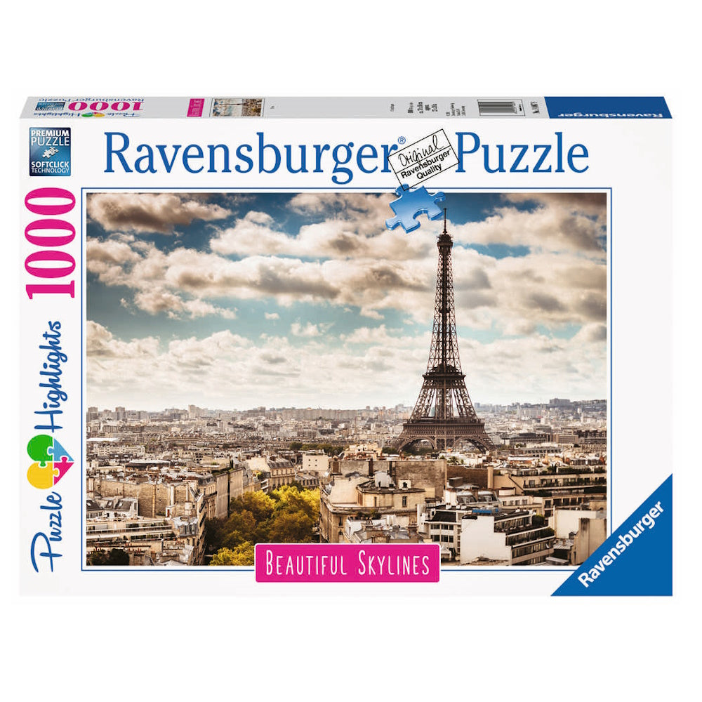 Ravensburger 1000 Piece Puzzle - Beautiful Skylines: Paris