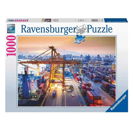 Ravensburger 1000 Piece Puzzle - Port of Hamburg