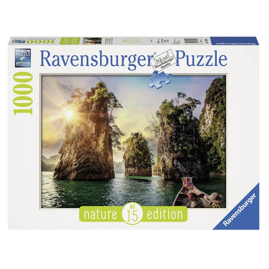 Ravensburger 1000 Piece Puzzle - The Rocks in Cheow Thailand