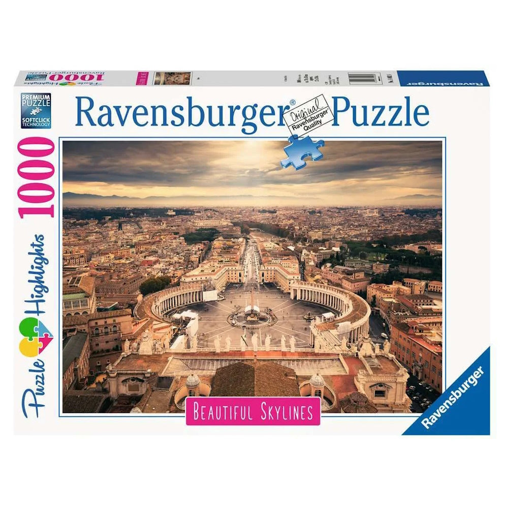 Ravensburger 1000 Piece Puzzle - Beautiful Skylines: Rome