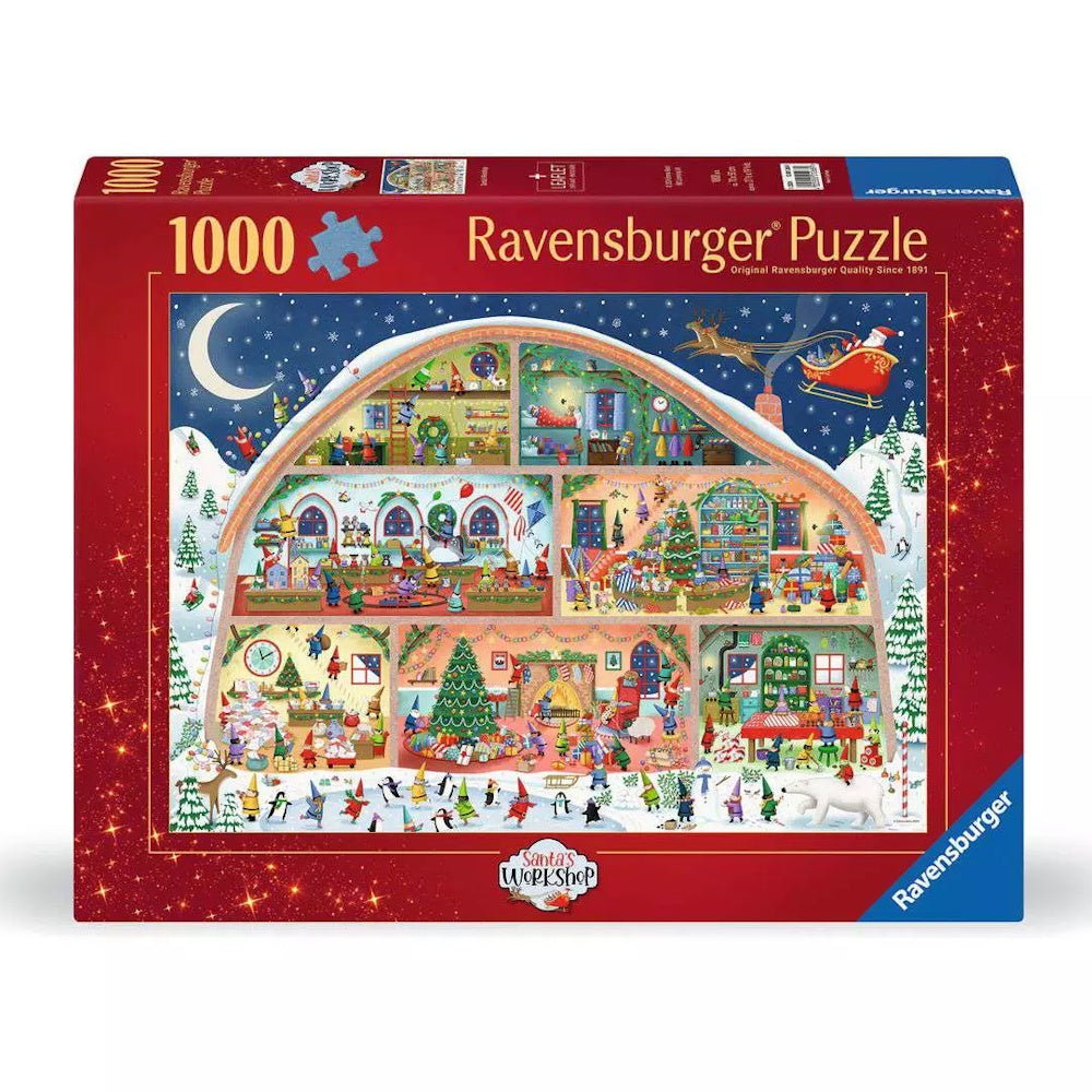 Ravensburger 1000 Piece Puzzle - Santa's Workshop