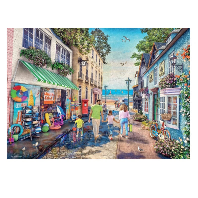 Ravensburger 1000 Piece Puzzle - Seaview Lane