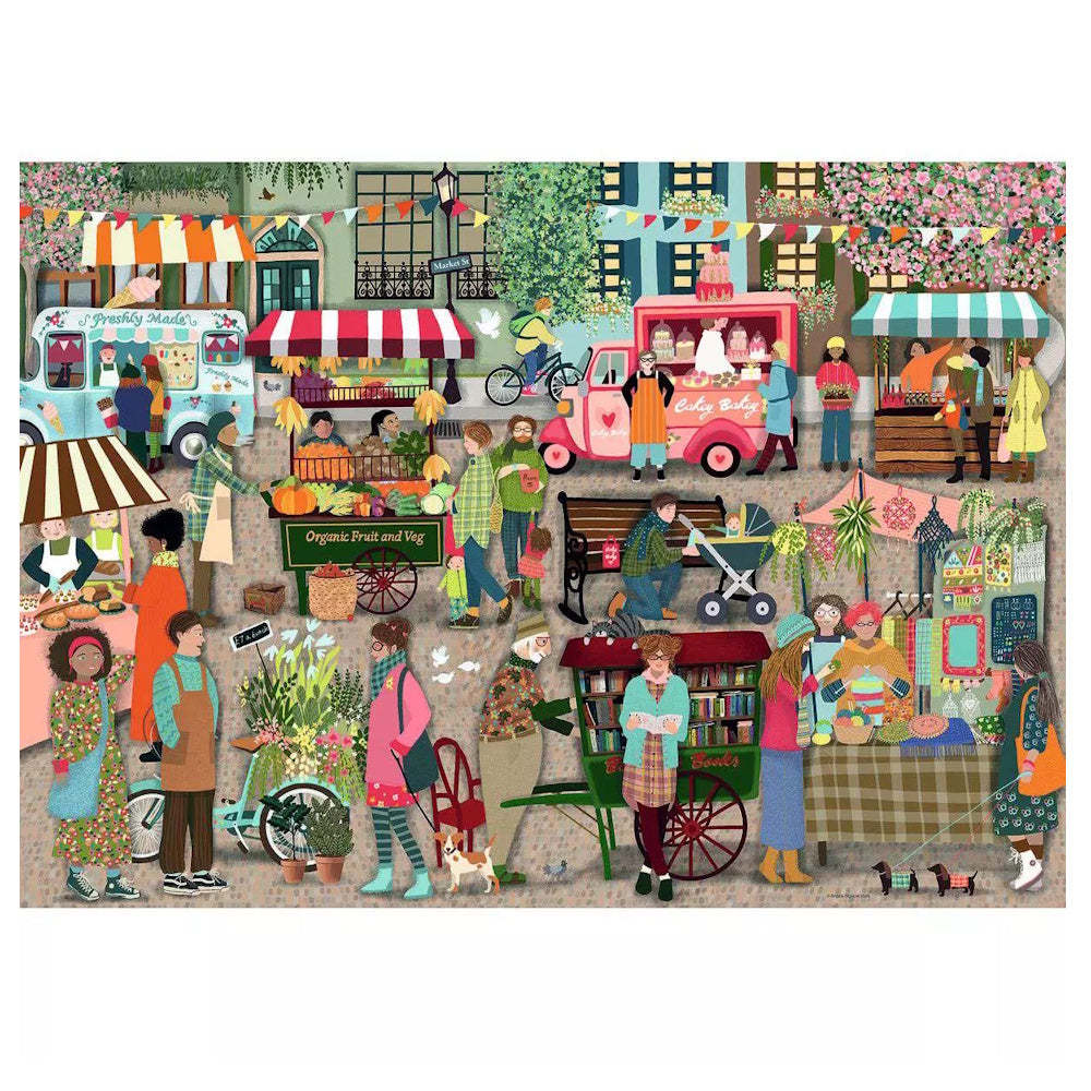 Ravensburger 1000 Piece Puzzle - Street Market