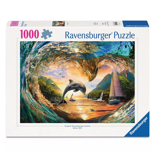 Ravensburger 1000 Piece Puzzle - Sunset Splash