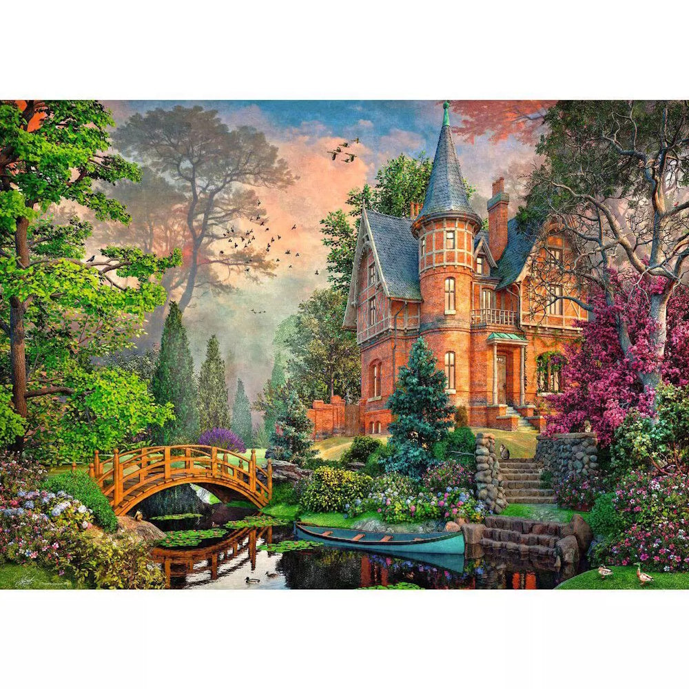 Ravensburger 1000 Piece Puzzle - Terracotta Mansion