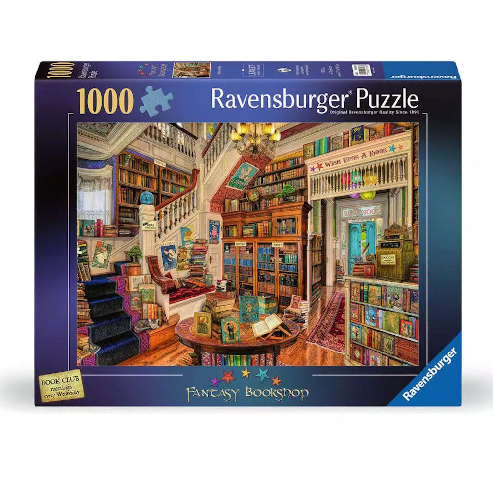 Ravensburger 1000 Piece Puzzle - The Fantasy Bookshop