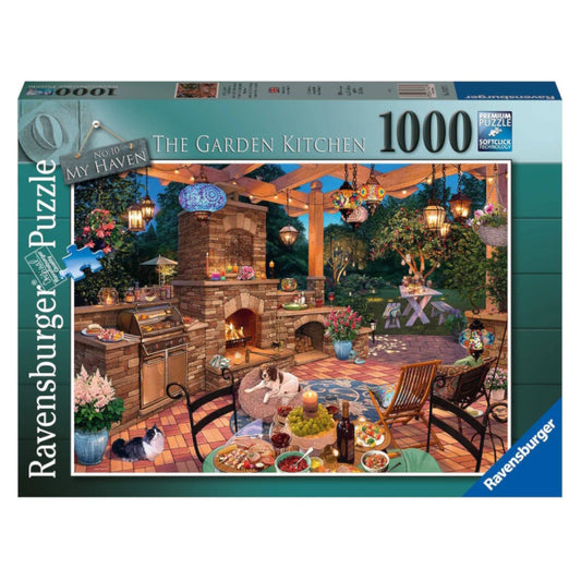 Ravensburger 1000 Piece Puzzle - My Haven #10: The Garden Kitchen