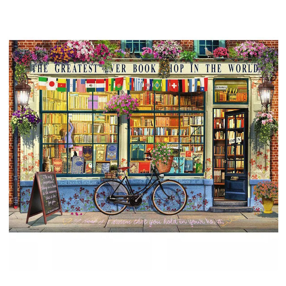 Ravensburger 1000 Piece Puzzle - The Greatest Bookshop