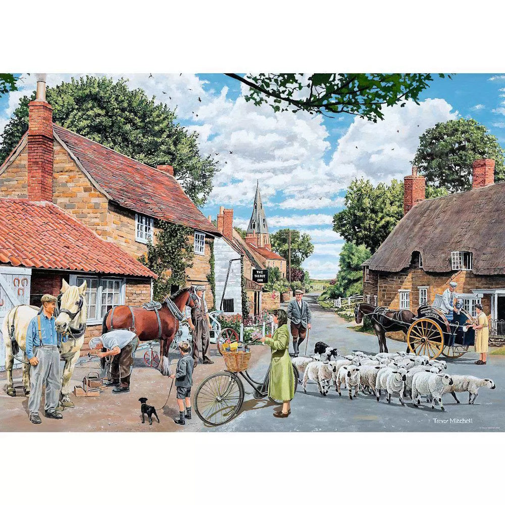 Ravensburger 1000 Piece Puzzle - The Village Farrier