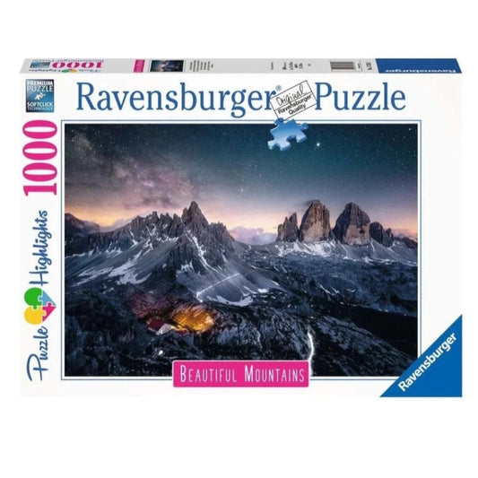 Ravensburger 1000 Piece Puzzle - Three Peaks Dolomites