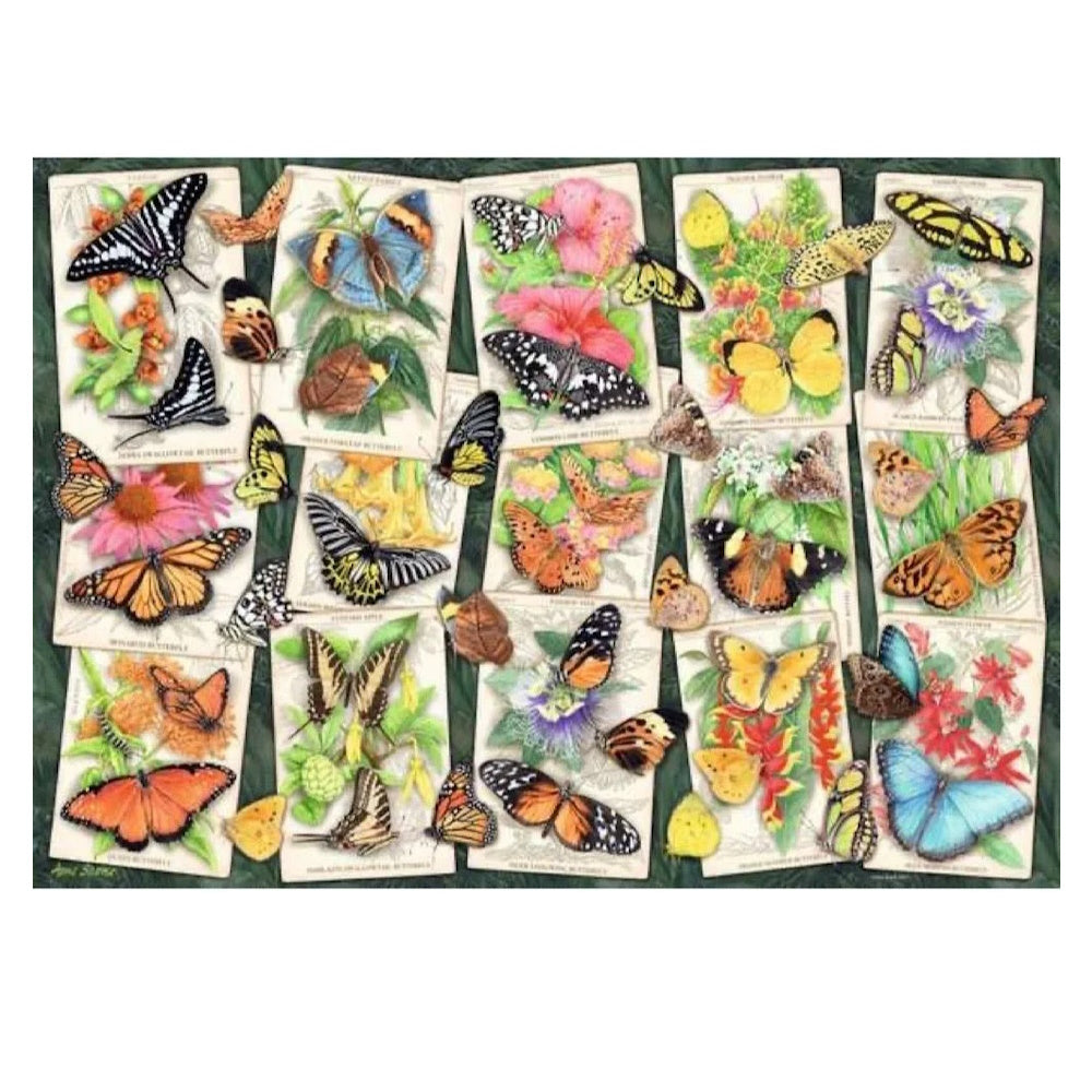 Ravensburger 1000 Piece Puzzle - Tropical Butterfly