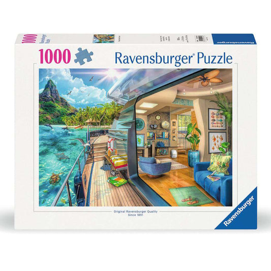 Ravensburger 1000 Piece Puzzle - Tropical Island Charter