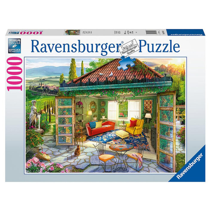 Ravensburger 1000 Piece Puzzle Tuscan Oasis The Jigstore
