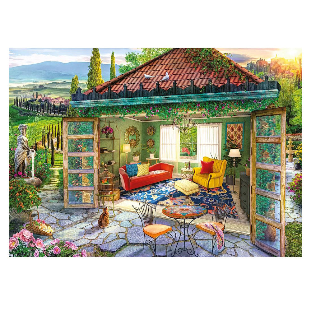 Ravensburger 1000 Piece Puzzle - Tuscan Oasis