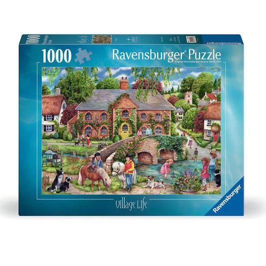 Ravensburger 1000 Piece Puzzle - Village Life