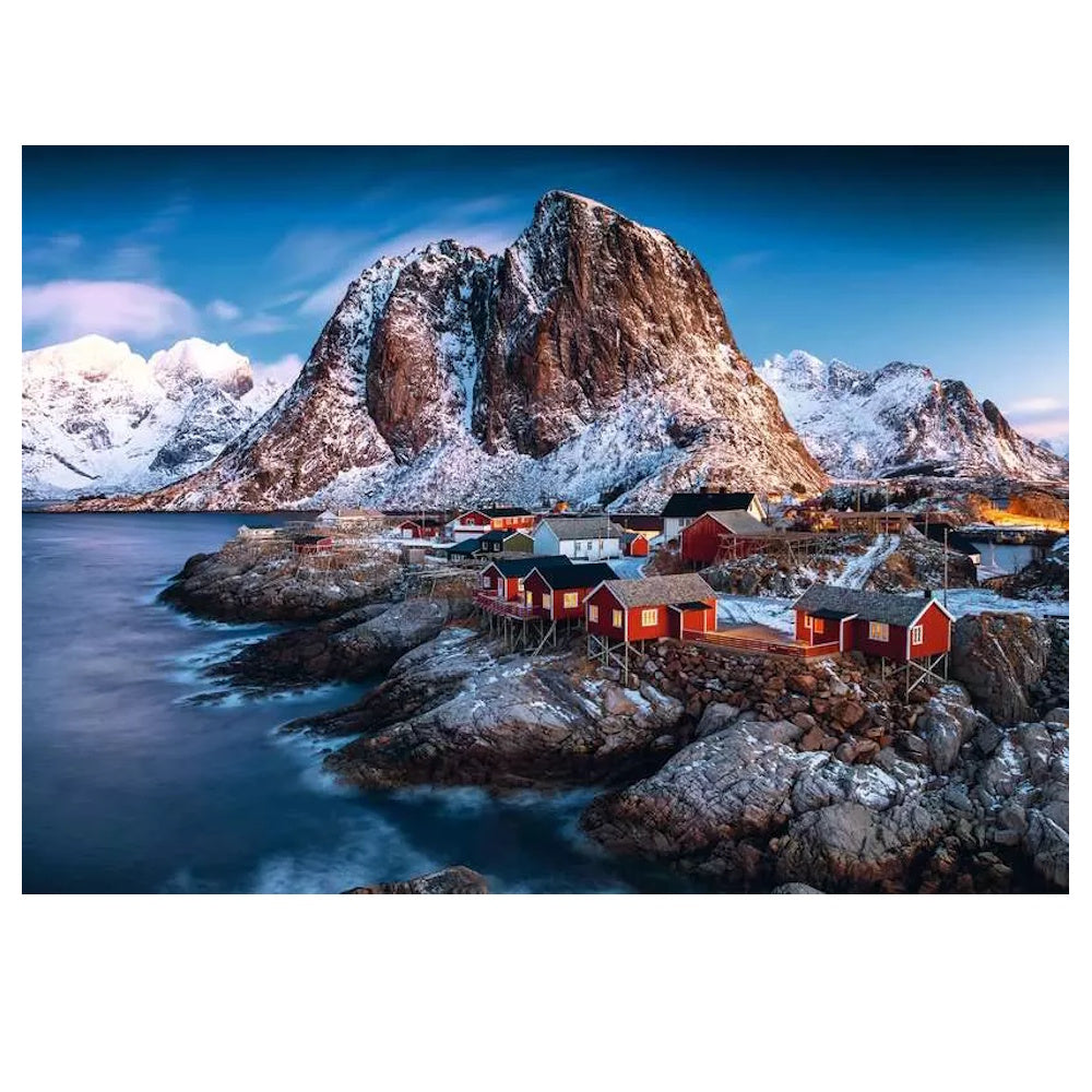 Ravensburger 1000 Piece Puzzle - Village on Lofoten Islands