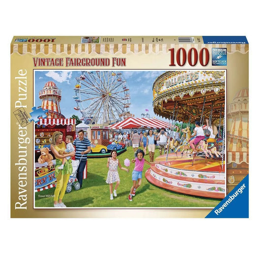 Ravensburger 1000 Piece Puzzle - Vintage Fairground Fun