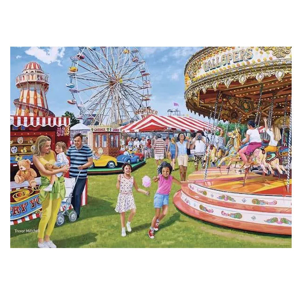 Ravensburger 1000 Piece Puzzle - Vintage Fairground Fun