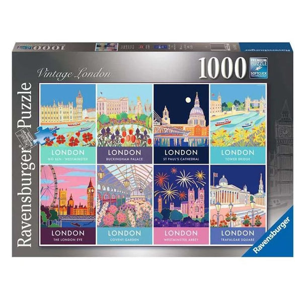 Ravensburger 1000 Piece Puzzle Vintage London The Jigstore