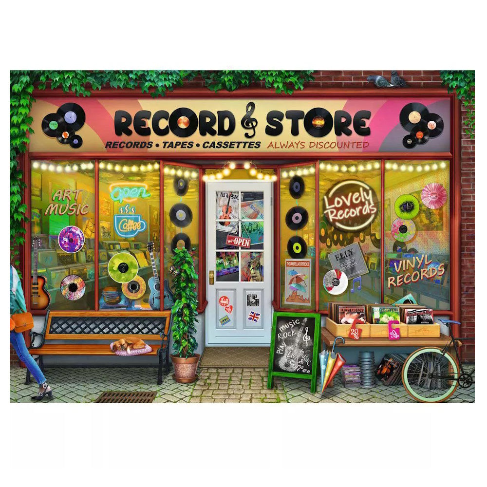 Ravensburger 1000 Piece Puzzle - Vintage Vinyl