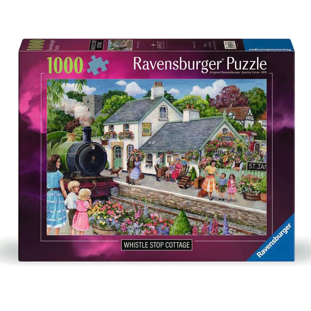Ravensburger 1000 Piece Puzzle - Whistle Stop Cottage