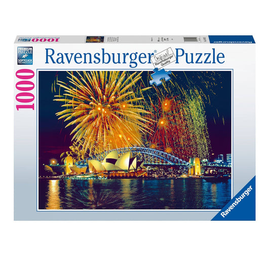 Ravensburger 1000 Piece Puzzle - Fireworks Over Sydney Australia