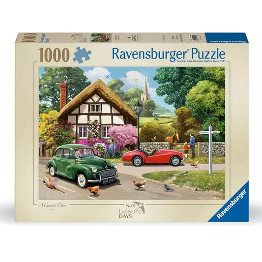 Ravensburger 1000 Piece Puzzle - A Country Drive