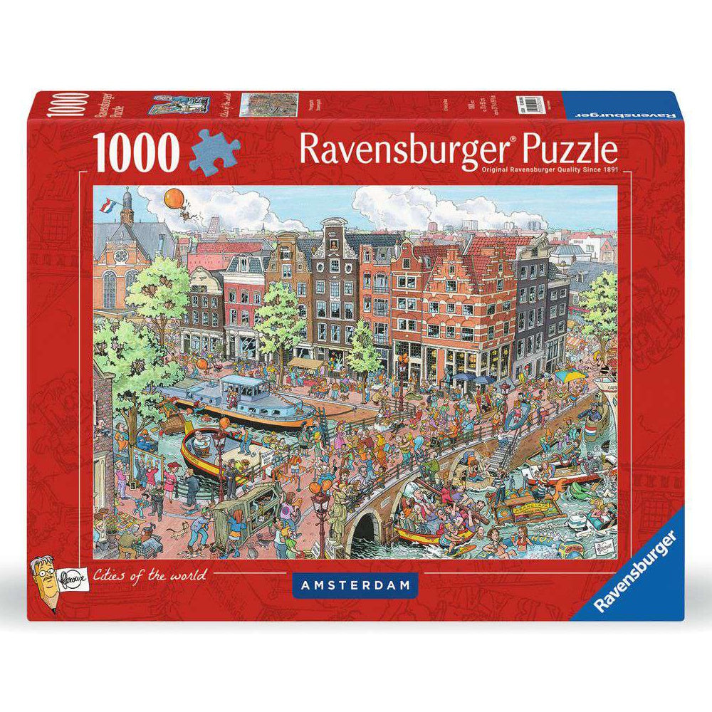 Ravensburger 1000 Piece Puzzle - Fleroux Amsterdam