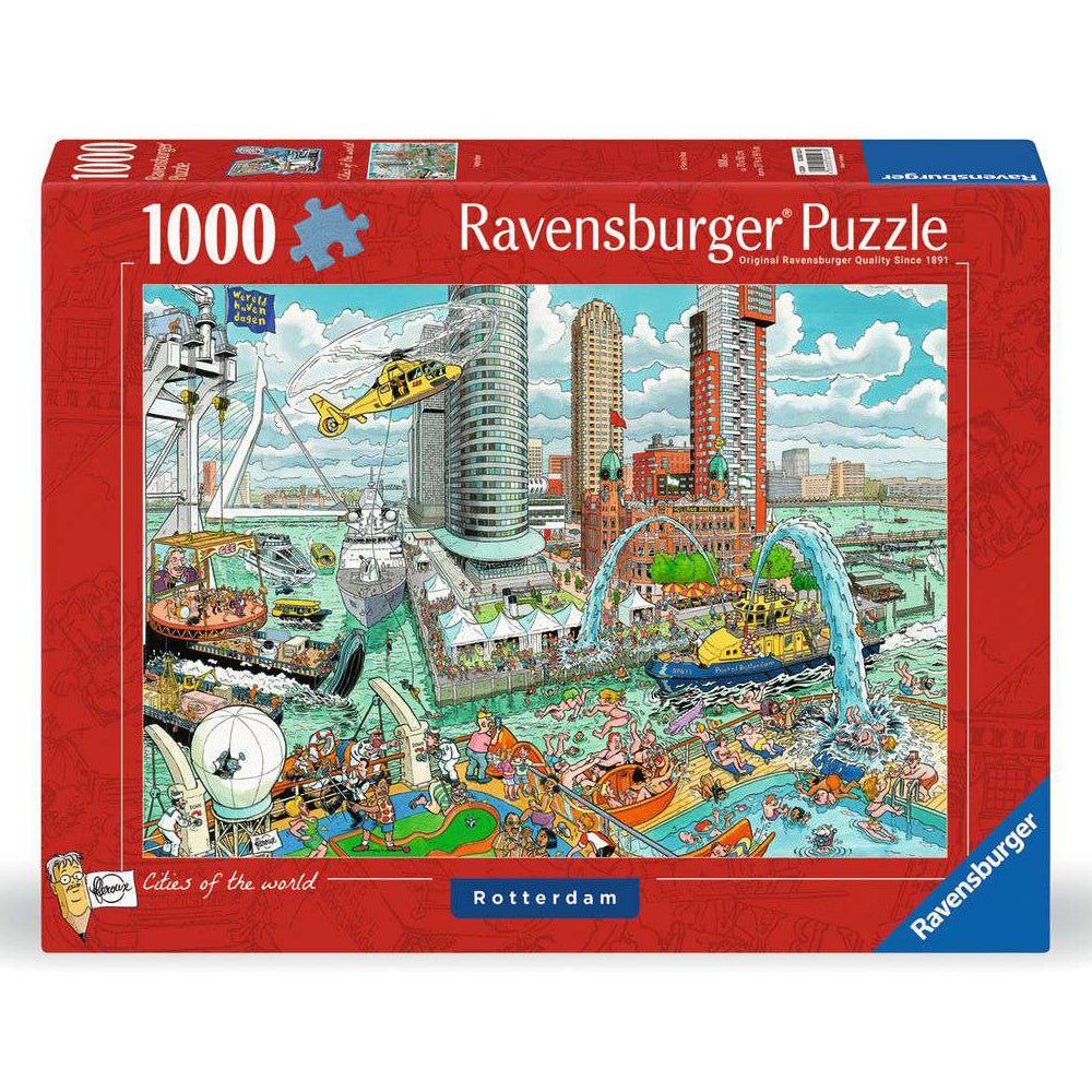 Ravensburger 1000 Piece Puzzle - Fleroux Rotterdam