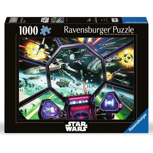 Ravensburger 1000 Piece Puzzle - Star Wars: Tie Fighter Cockpit