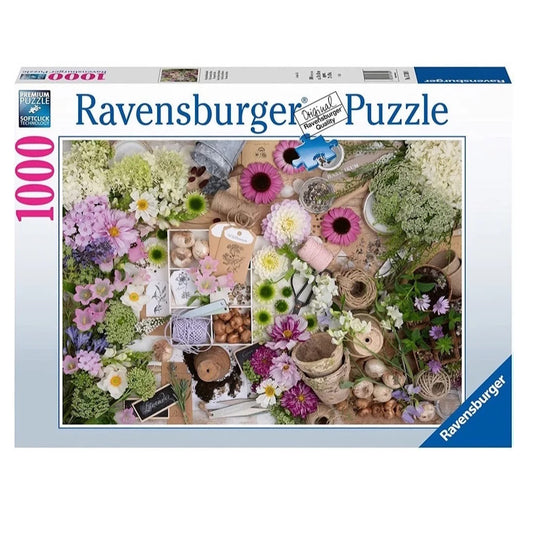 Ravensburger 1000 Piece Puzzle - Splendid Flower Love