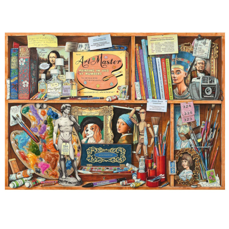 Ravensburger 1000 Piece Puzzle - The Artist's Cabinet