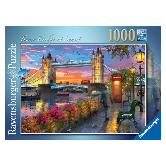 Ravensburger 1000 Piece Puzzle - Tower Bridge at Sunset