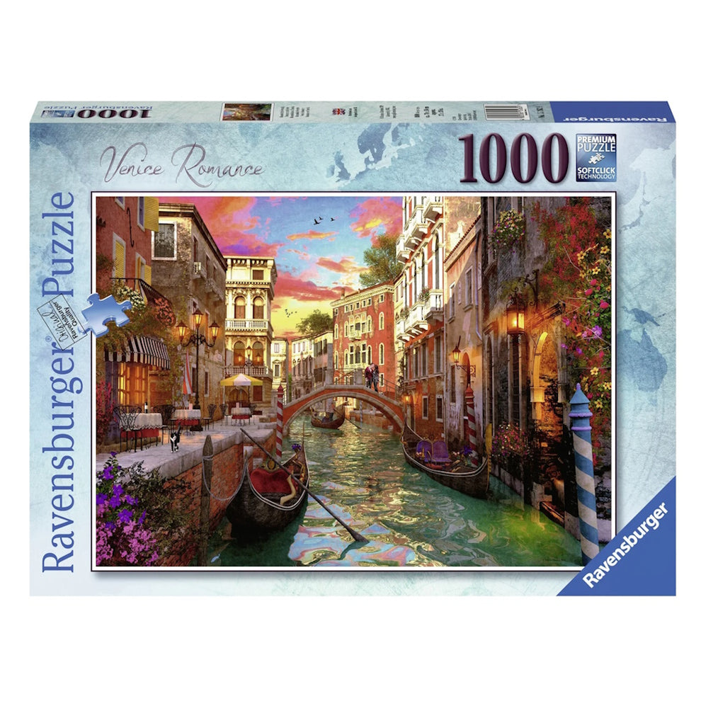 Ravensburger 1000 Piece Puzzle Venice Romance The Jigstore