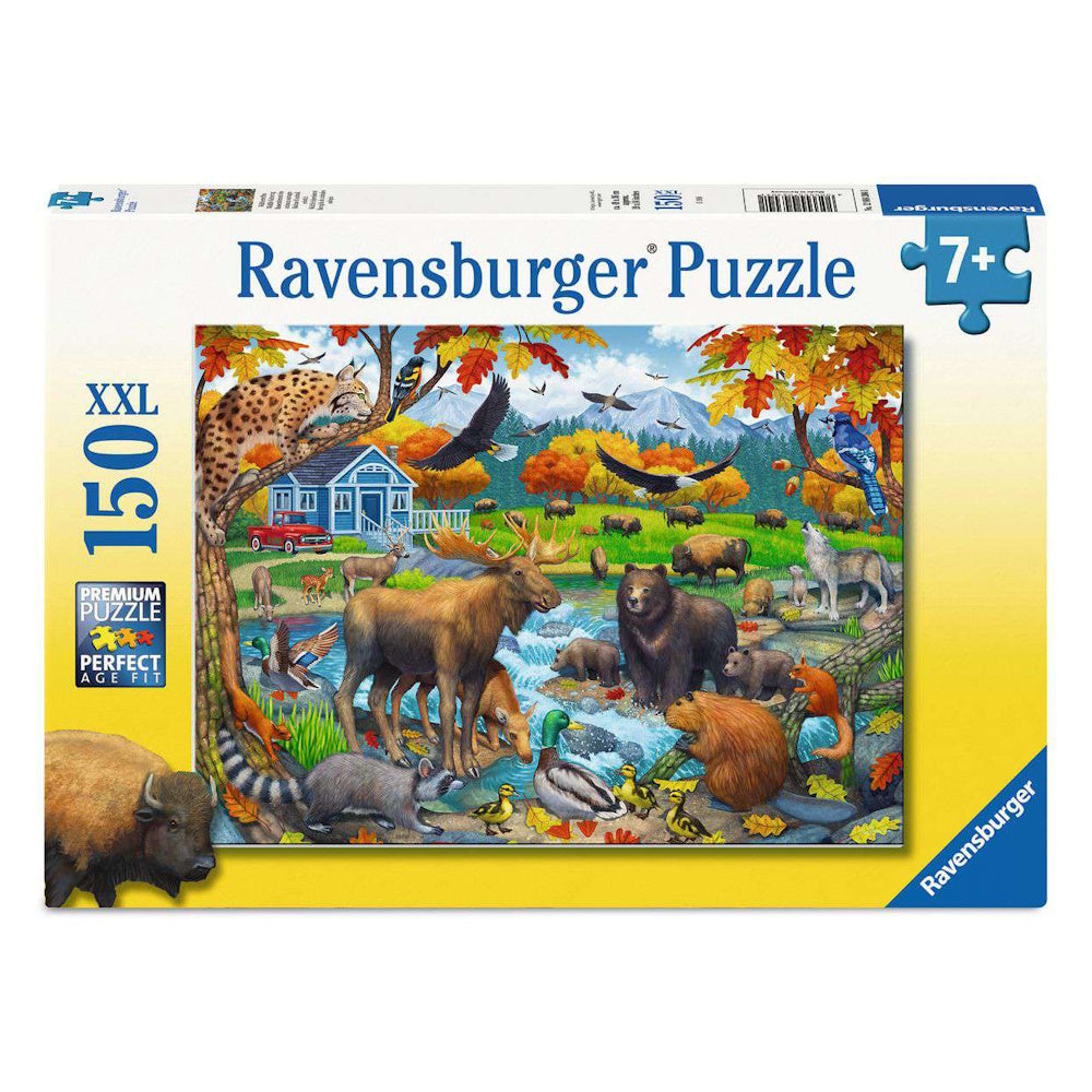 Ravensburger 150 Piece Puzzle - Wildlife Gathering