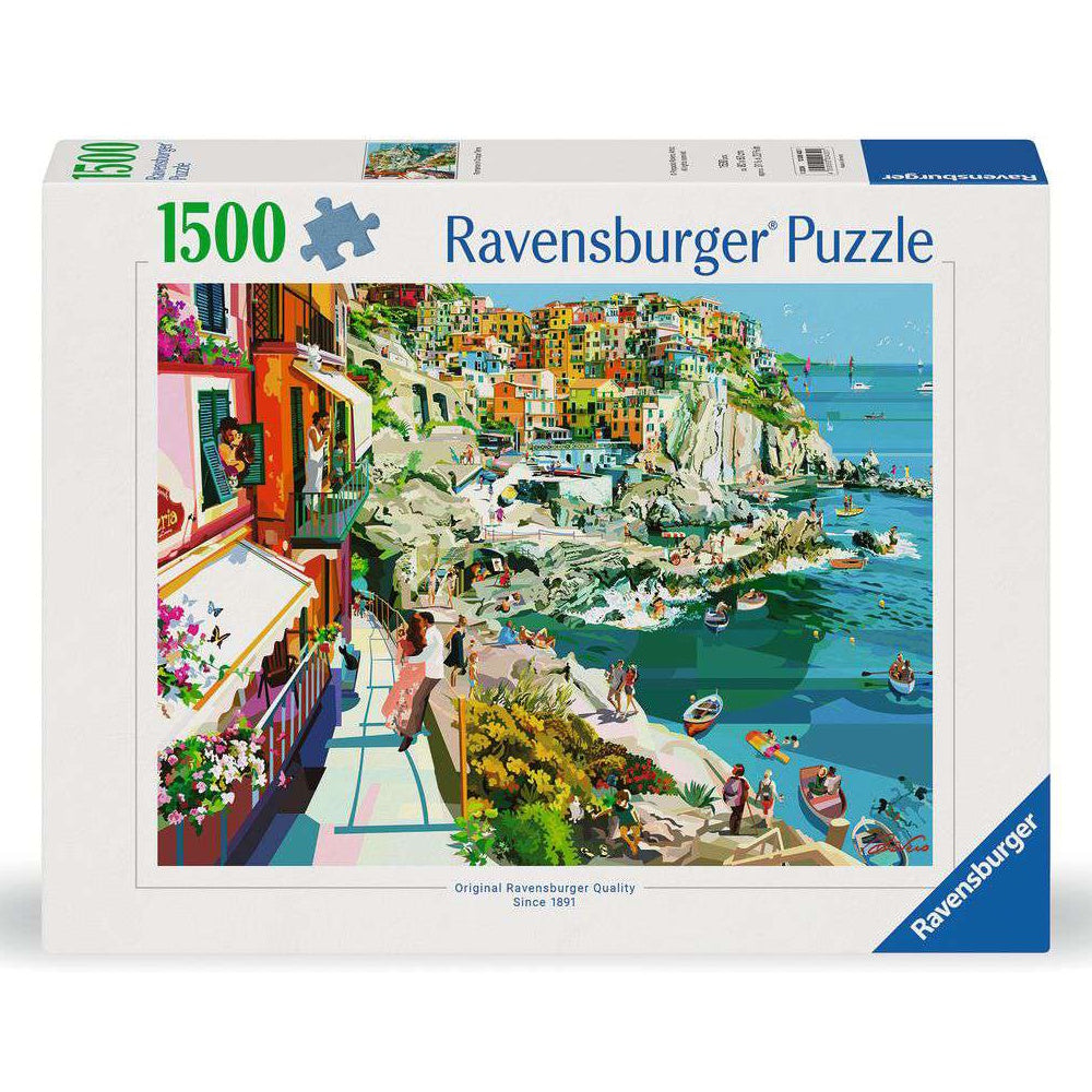 Ravensburger 1500 Piece Puzzle - Romance in Cinque Terre