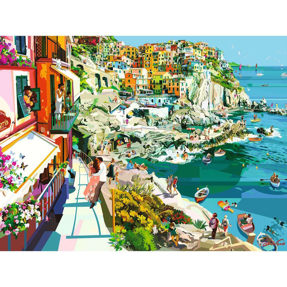 Ravensburger 1500 Piece Puzzle - Romance in Cinque Terre