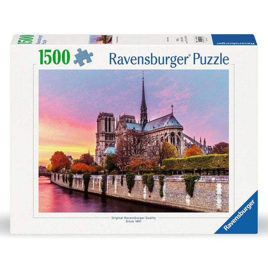 Ravensburger 1500 Piece Puzzle - Picturesque Notre Dame