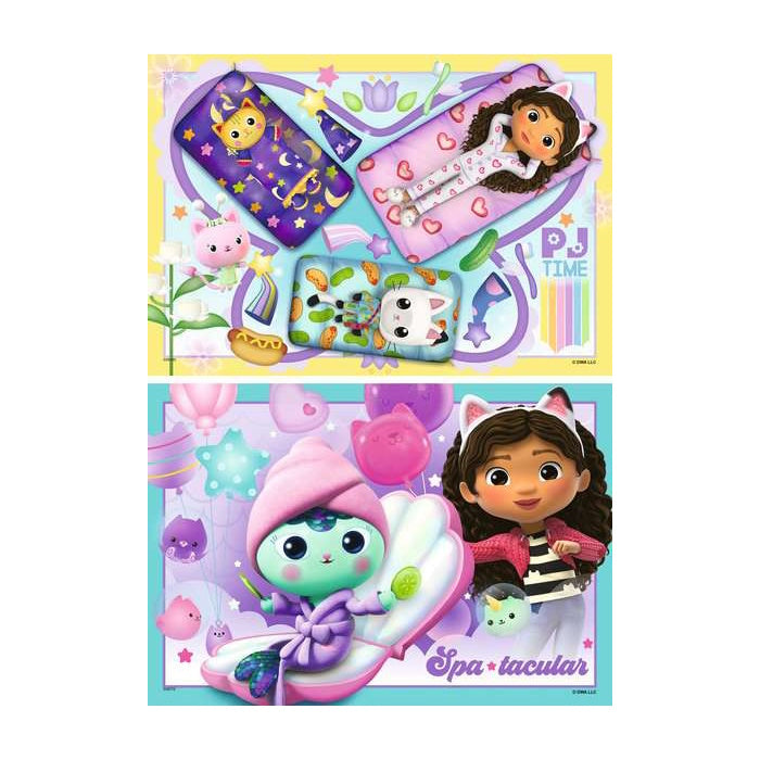Ravensburger 2 x 12 Piece Puzzles - Gabby's Dollhouse