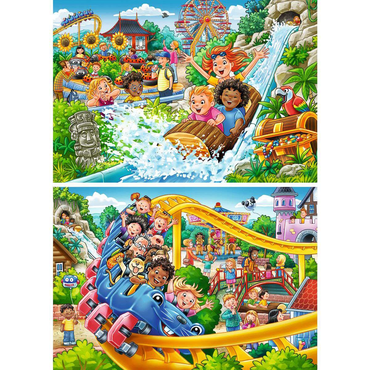 Ravensburger 2 x 24 Piece Puzzles - Amusement Park