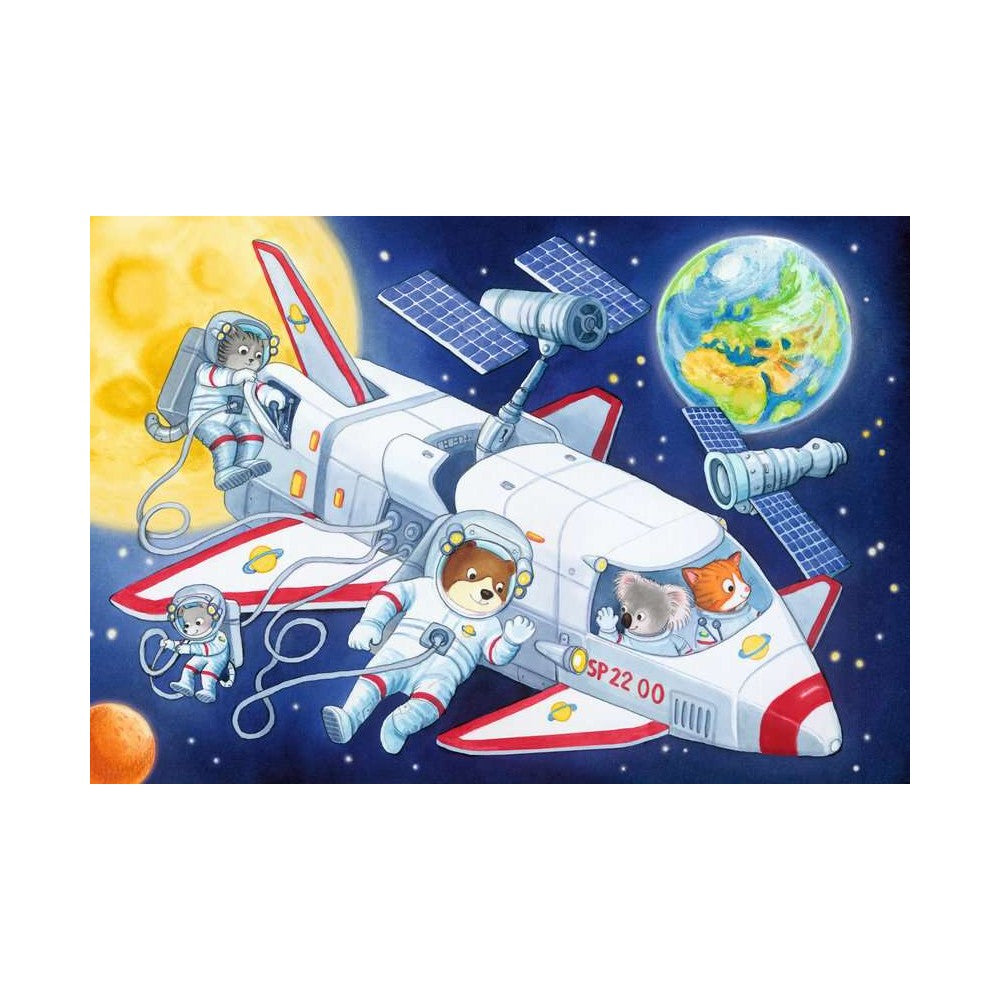 Ravensburger 2 x 24 Piece Puzzles - Animals in Space