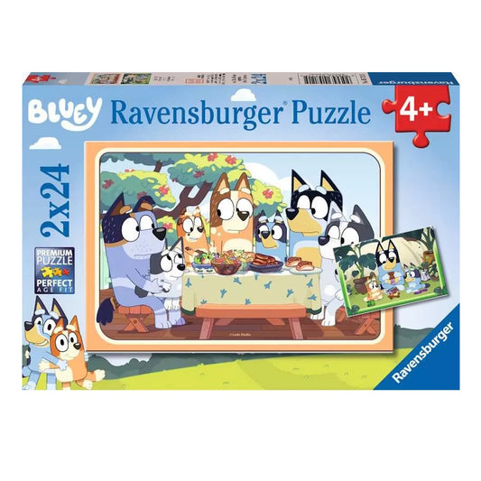 Ravensburger 2 x 24 Piece Puzzles - Bluey
