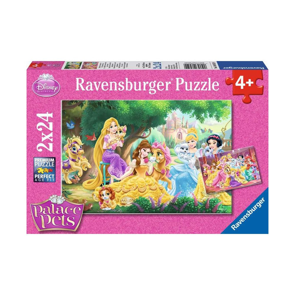 Ravensburger 2 x 24 Piece Puzzles - Disney Princesses Best Friends