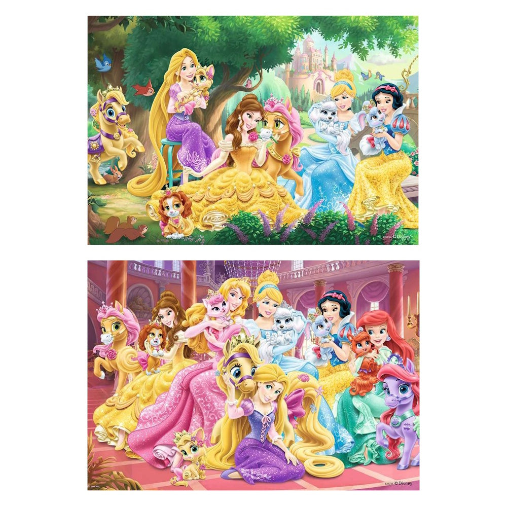 Ravensburger 2 x 24 Piece Puzzles - Disney Princesses Best Friends