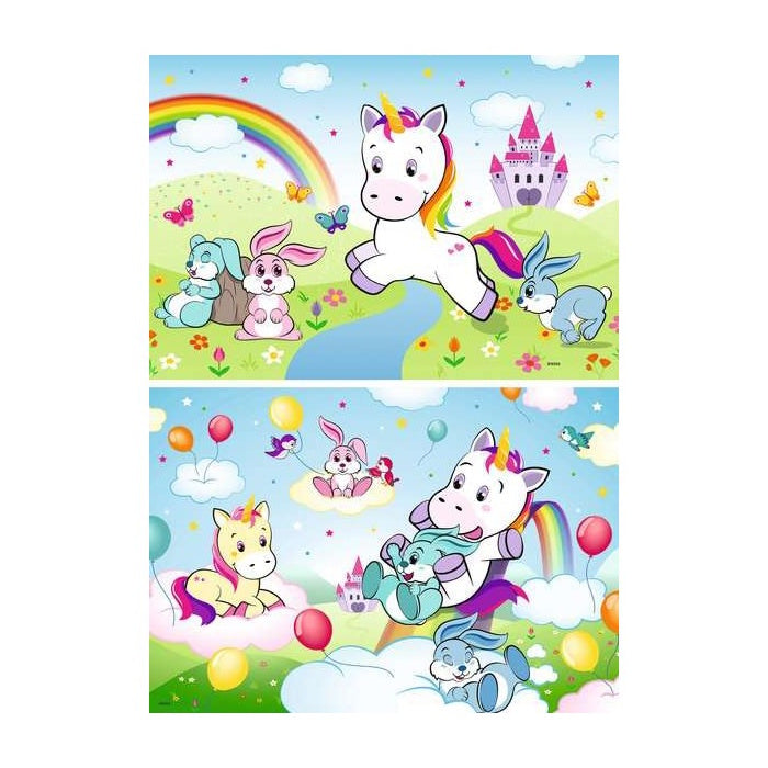 Ravensburger 2 x 24 Piece Puzzles - Fairytale Unicorn