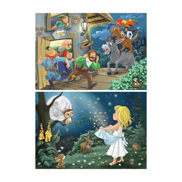Ravensburger 2 x 24 Piece Puzzles - Fairytales