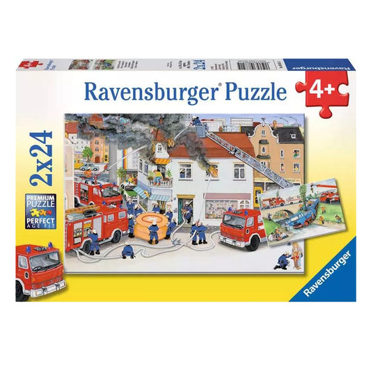 Ravensburger 2 x 24 Piece Puzzles - Fire Brigade
