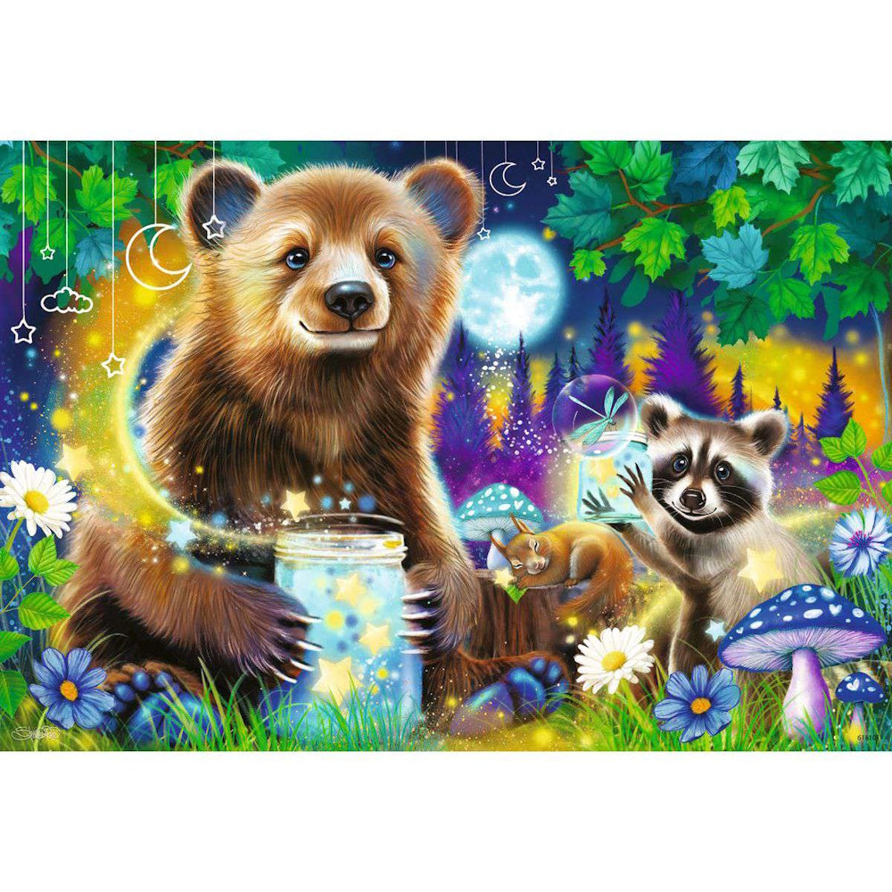 Ravensburger 2 x 24 Piece Puzzles - Loveable Woodland Friends