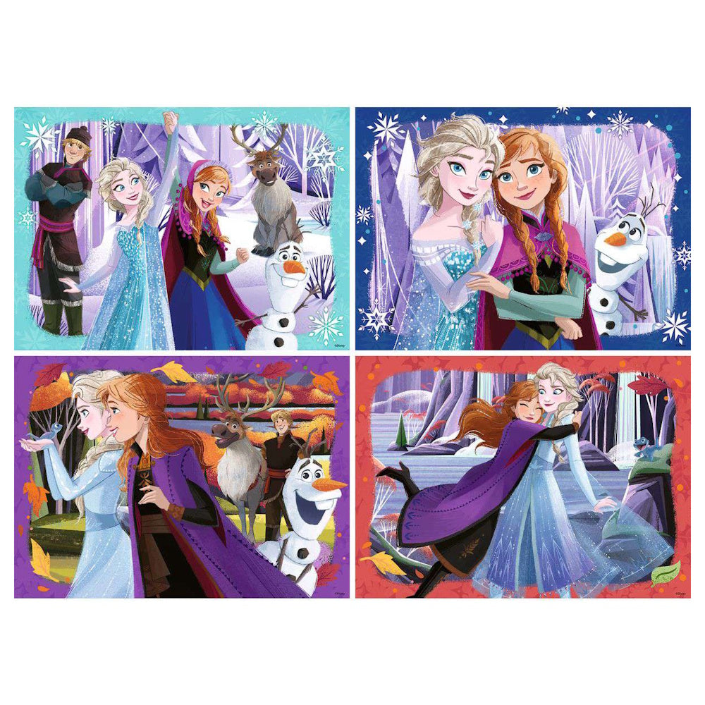 Ravensburger 4 x 100 Piece Puzzles - Frozen Magical Spirits